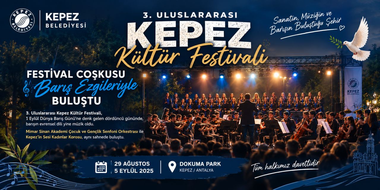 Barışın Ezgileri Kepez’de Yankılandı