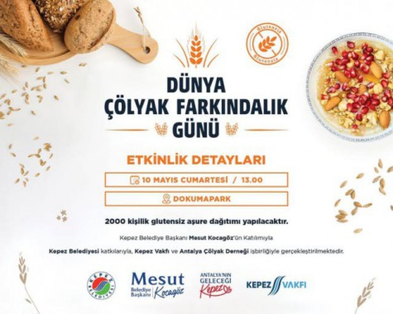 Kepez'de Glutensiz Farkındalık Etkinliği