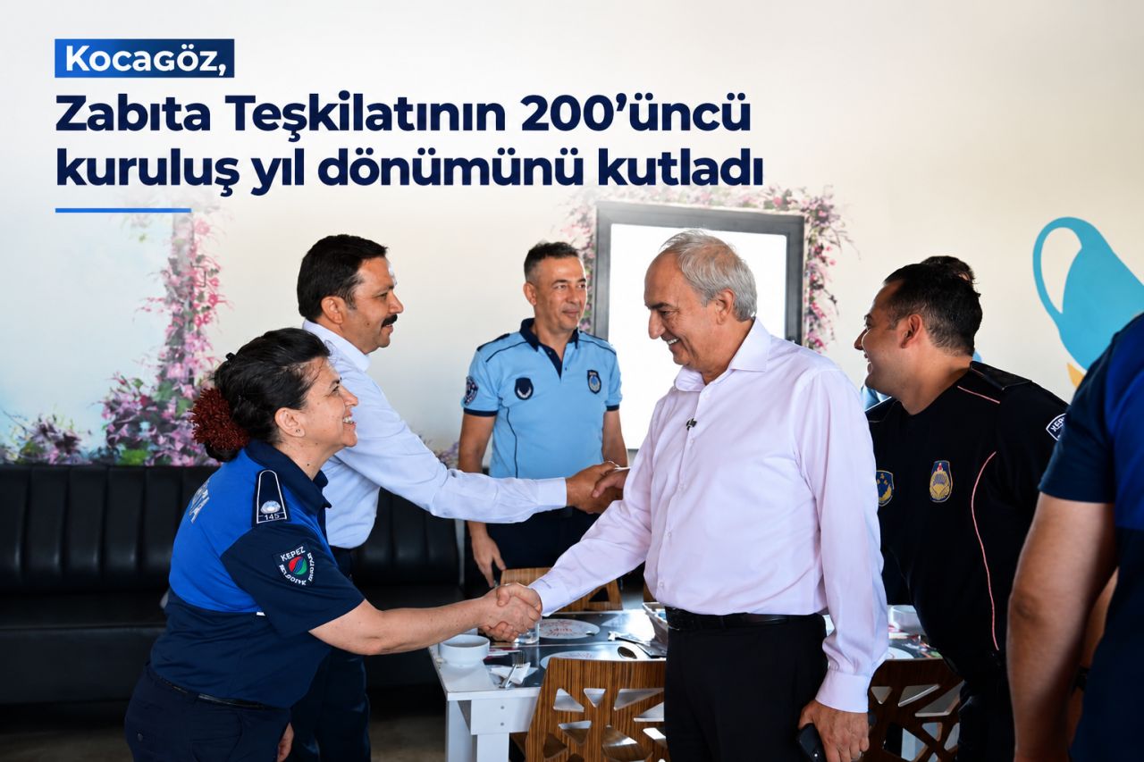 Kocagöz’den Zabıta’ya Kutlama
