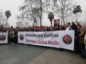 Antalya'da Avukatlar Meydana YÜRÜDÜ