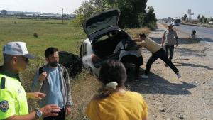 Konya’da başlayan karı-koca kavgası Antalya’da kaza ile bitti!